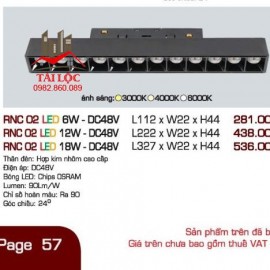 Anfaco - Đèn ray nam châm RNC 02-12W