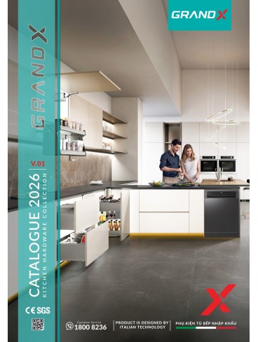 CATALOGUE THIẾT BỊ PHỤ KIỆN BẾP GRANDX 2026