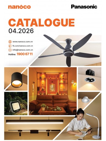 CATALOGUE THIẾT BỊ ĐIỆN PANASONIC & NANOCO T04.2026