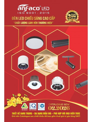 CATALOGUE ĐÈN ANFACO THÁNG 02.2026