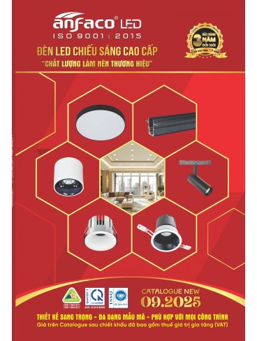 CATALOGUE ĐÈN ANFACO THÁNG 09.2025