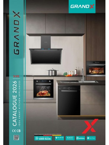CATALOGUE THIẾT BỊ THIẾT BỊ BẾP GRANDX 2026