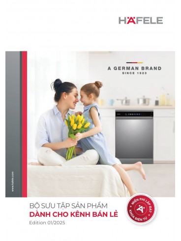 CATALOGUE THIẾT BỊ BẾP HAFELE 2026