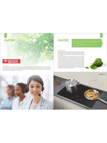 CATALOGUE THIẾT BỊ BẾP FASTER 2026