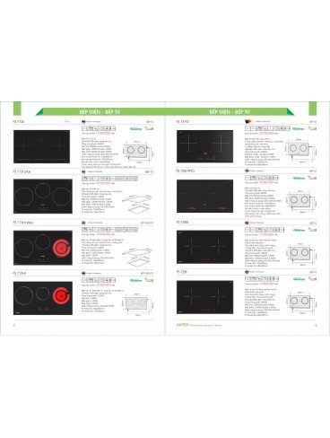 CATALOGUE THIẾT BỊ BẾP FASTER 2026