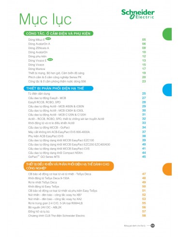 CATALOGUE SCHNEIDER T07.2026