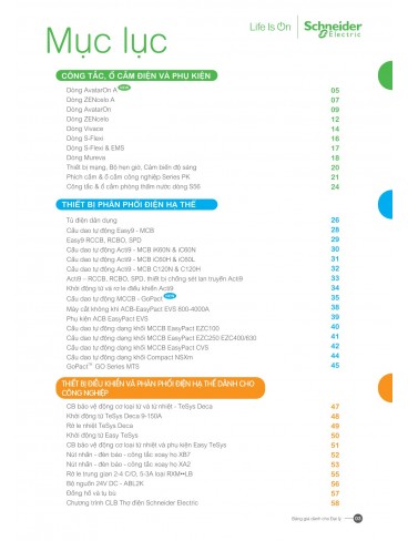 CATALOGUE SCHNEIDER THÁNG 01-2025