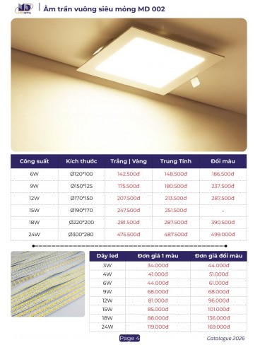 CATALOGUE MD LIGHTING T08.2026