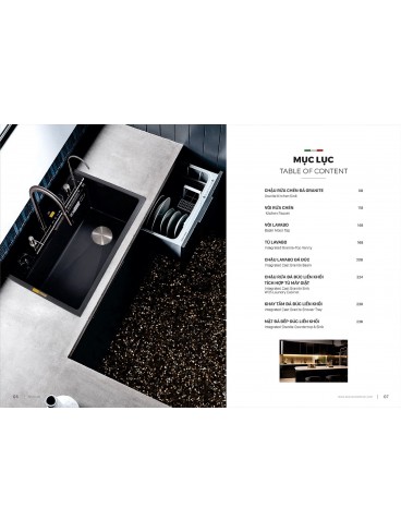 CATALOGUE BỒN RỬA CHÉN BOSSCO