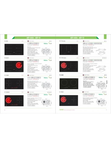 CATALOGUE THIẾT BỊ BẾP FASTER 2026