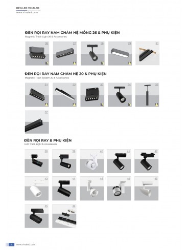 CATALOGUE ĐÈN VINALED 2025 - 2026