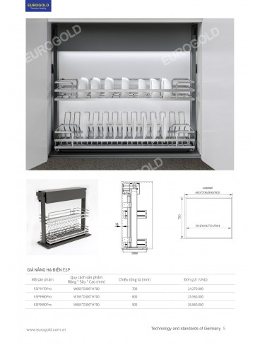 CATALOGUE PHỤ KIỆN BẾP EUROGOLD 2026