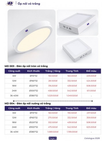 CATALOGUE MD LIGHTING T08.2026