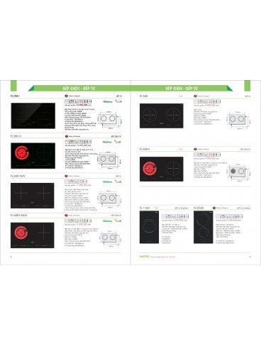 CATALOGUE THIẾT BỊ BẾP FASTER 2026