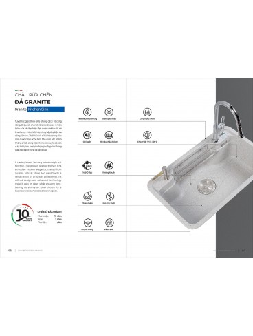 CATALOGUE BỒN RỬA CHÉN BOSSCO
