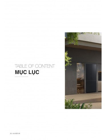CATALOGUE CHẬU RỬA CHÉN KLUGER 2026