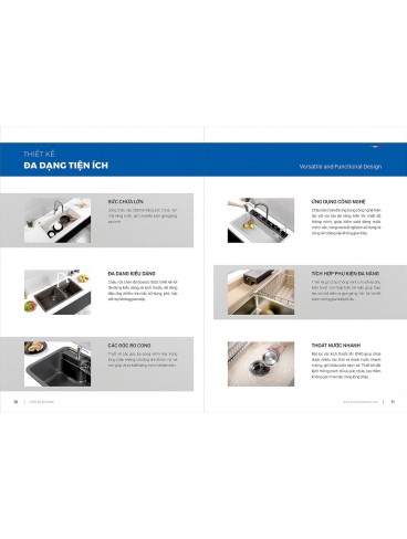 CATALOGUE BỒN RỬA CHÉN BOSSCO