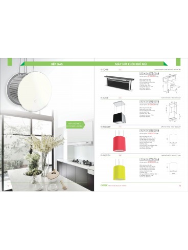 CATALOGUE THIẾT BỊ BẾP FASTER 2026