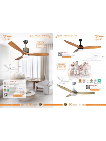 CATALOGUE QUẠT TRẦN PTH VIFA 2026