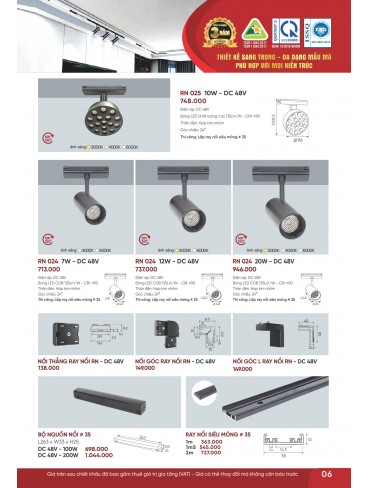 CATALOGUE ĐÈN ANFACO THÁNG 07.2026