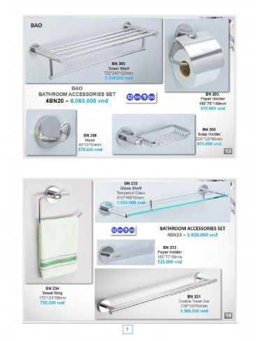 CATALOGUE INOX BẢO THÁNG 04.2026