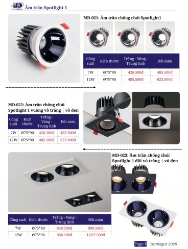 CATALOGUE MD LIGHTING 2026