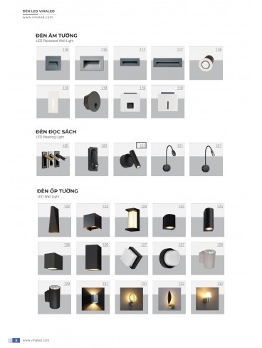 CATALOGUE ĐÈN VINALED 2025 - 2026