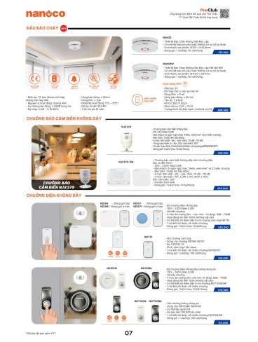 CATALOGUE THIẾT BỊ ĐIỆN PANASONIC & NANOCO T10.2026
