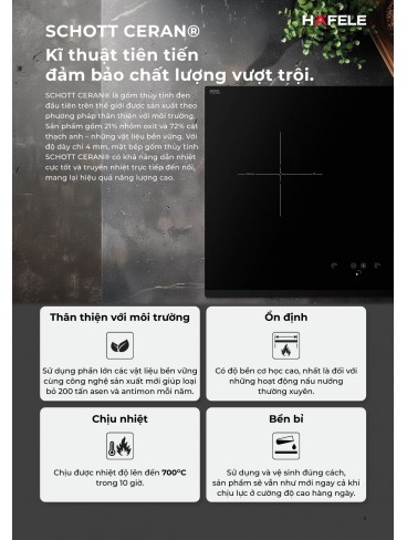 CATALOGUE THIẾT BỊ BẾP HAFELE 2026