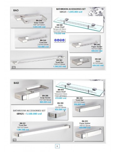 CATALOGUE INOX BẢO THÁNG 04.2026