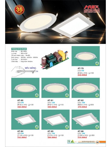 ĐÈN LED HUFA 2027