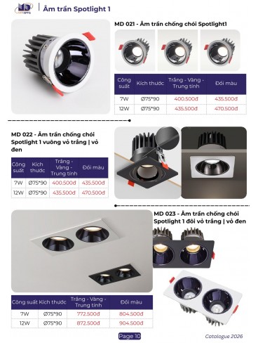 CATALOGUE MD LIGHTING T08.2026
