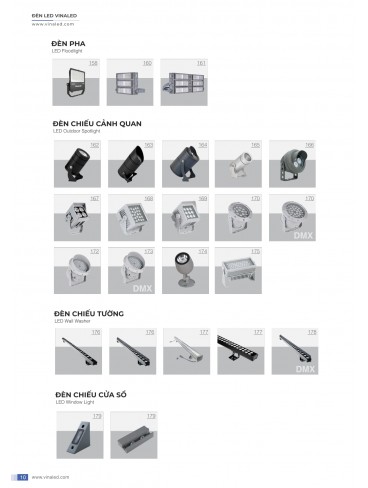 CATALOGUE ĐÈN VINALED 2025 - 2026
