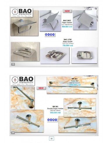 CATALOGUE INOX BẢO THÁNG 04.2026
