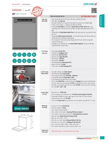 CATALOGUE THIẾT BỊ THIẾT BỊ BẾP GRANDX 2026