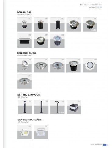 CATALOGUE ĐÈN VINALED 2025 - 2026