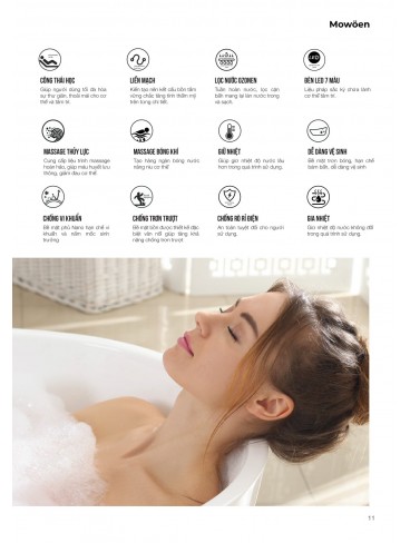 CATALOGUE BỒN TẮM MOWOEN 2026