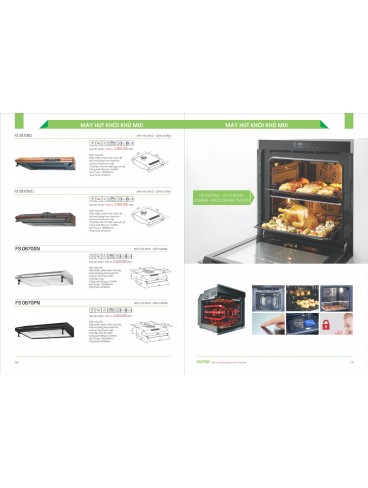 CATALOGUE THIẾT BỊ BẾP FASTER 2026