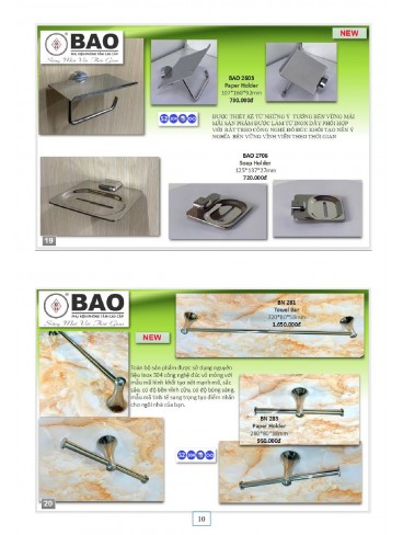 CATALOGUE INOX BẢO THÁNG 2/2026