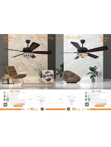 CATALOGUE QUẠT TRẦN PTH VIFA 2026