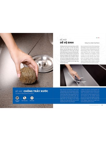 CATALOGUE BỒN RỬA CHÉN BOSSCO