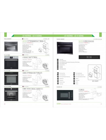 CATALOGUE THIẾT BỊ BẾP FASTER 2026