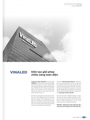 CATALOGUE ĐÈN VINALED 2025 - 2026