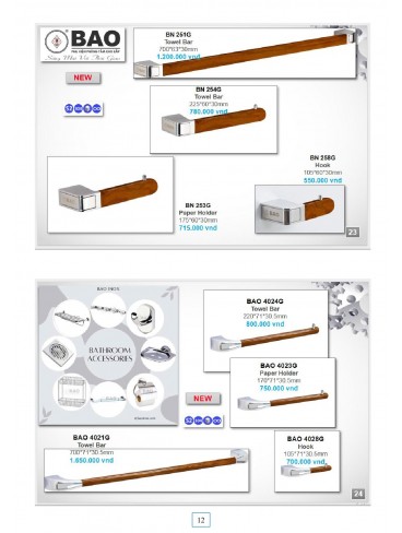 CATALOGUE INOX BẢO THÁNG 04.2026