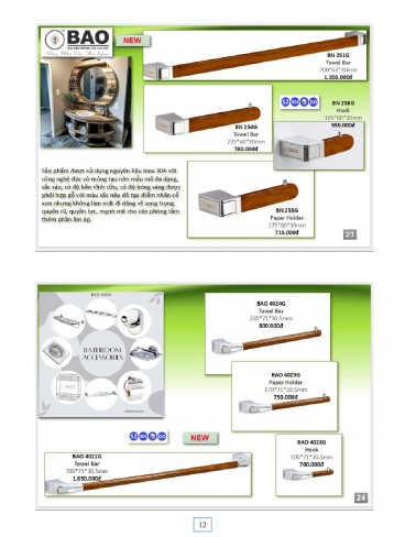 CATALOGUE INOX BẢO THÁNG 2/2026
