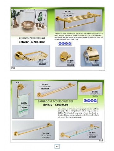 CATALOGUE INOX BẢO THÁNG 2/2026
