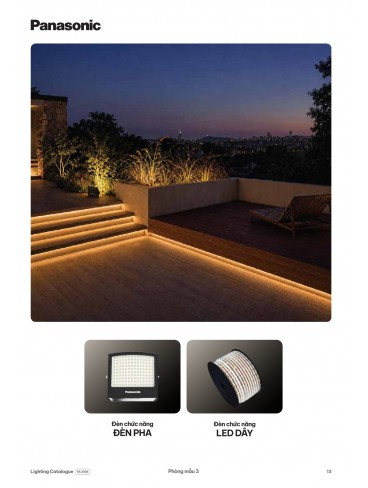 CATALOGUE ĐÈN PANASONIC THÁNG 06 - 2026