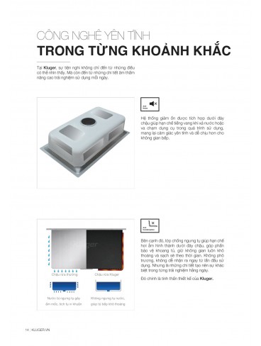 CATALOGUE CHẬU RỬA CHÉN KLUGER 2026