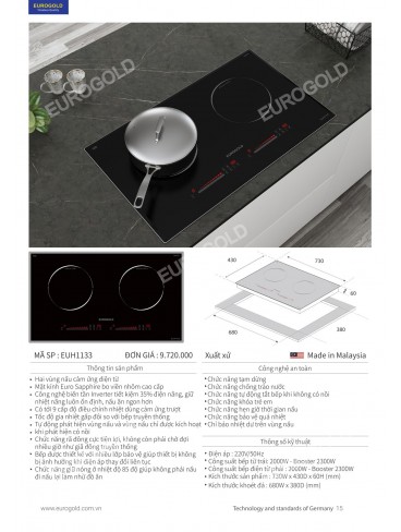 CATALOGUE THIẾT BỊ BẾP EUROGOLD 2026