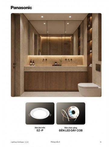 CATALOGUE ĐÈN PANASONIC THÁNG 06 - 2026